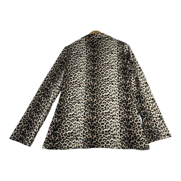 Andree By Unit Cheetah Print Women's Cardigan Size Small - Picture 4 of 6